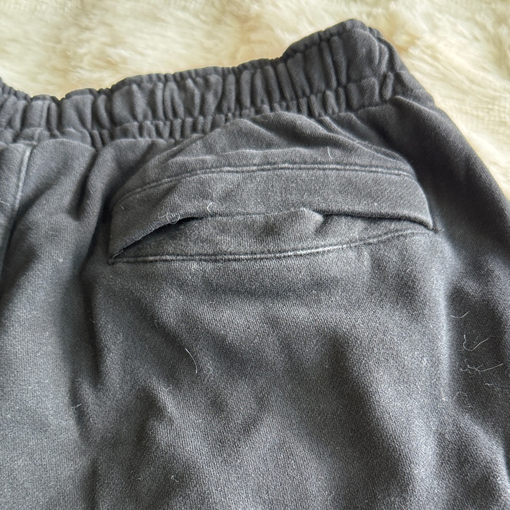 Men's Black Joggers with White and Pink Accents - Picture 5 of 5